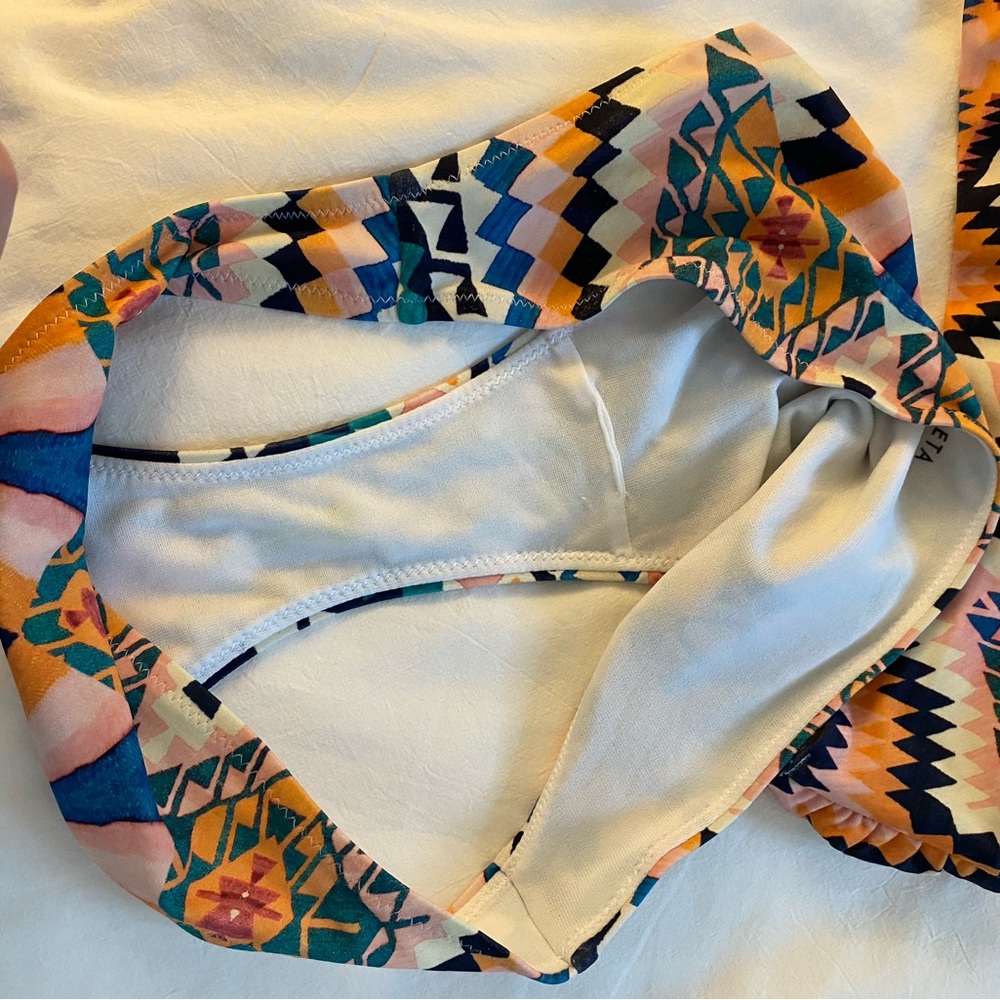 Athleta Multicolor Geometric Bikini - image 4